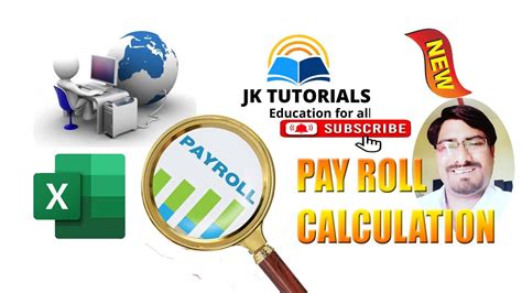 How To Create Payroll Salary Sheet Payslip In Excel Hindihow To