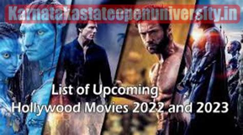 Upcoming Hollywood Movies 2023 List Release Date Cast And Crew