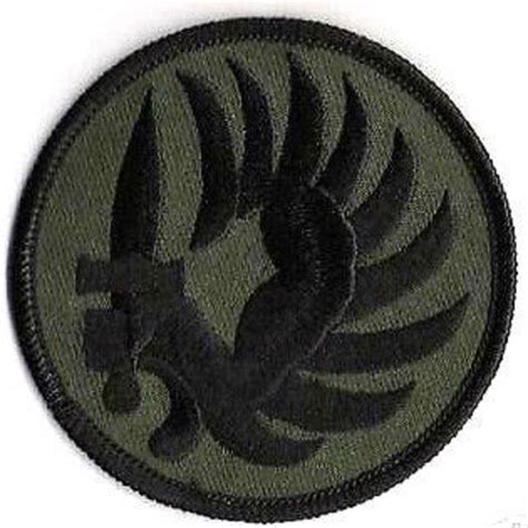 French Foreign Legion Para Trooper Subdued Legion Velcro Insignia Patch