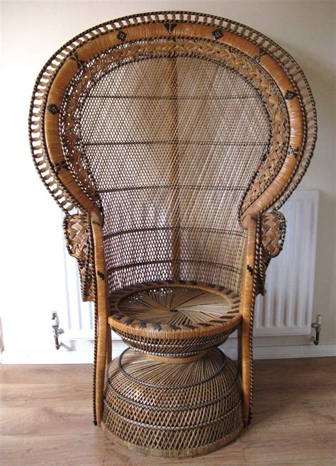 The large model is the biggest, but. Antiques Atlas - Retro Peacock Chair