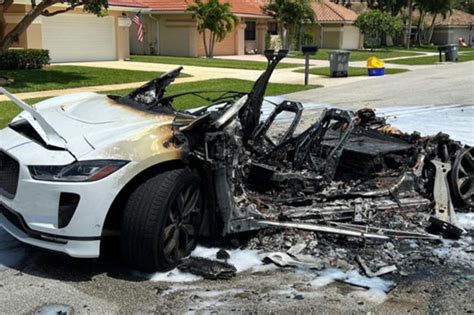 Fourth Electric Jaguar I Pace Bursts Into Flames While Parked As