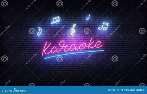 Karaoke Neon Night Bar Mocrophone Karaoke Logo Sign Disco Music Neon
