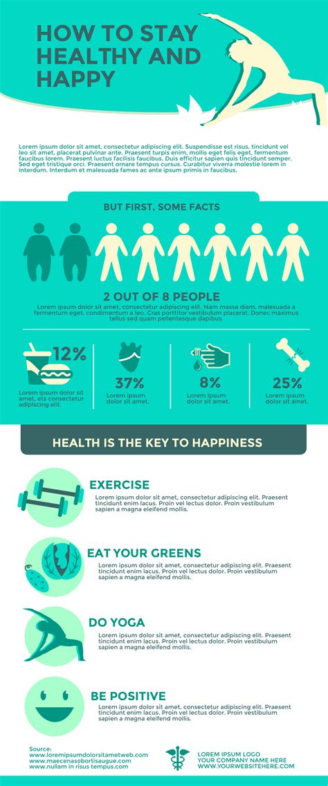 Health And Wellness Infographic Template 1 Simple Infographic Maker