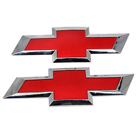 Compare Price Red And Black Chevy Emblem On