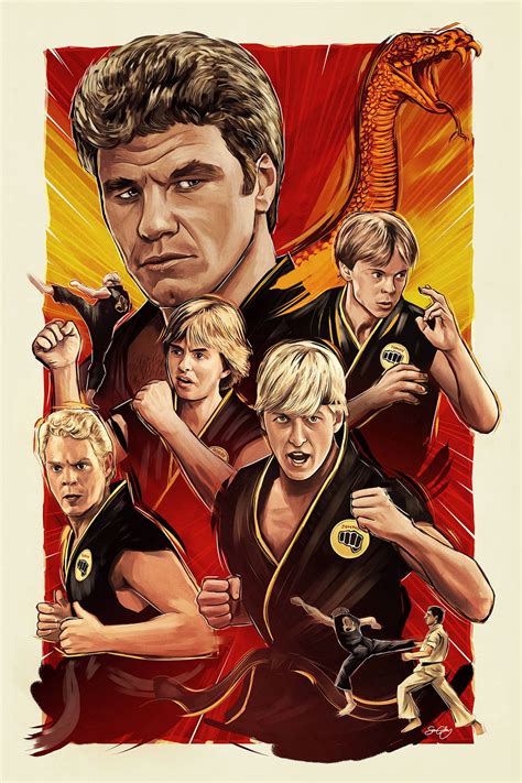 Before cobra kai, zabka was best known for his work in the '80s; I'm giving away my final Cobra-kai artist proof away on ...