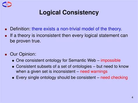 Ppt Consistency Checking Of Semantic Web Ontologies Powerpoint