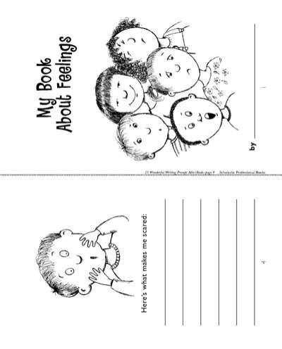 I use these cards as a first introduction. Minibook: Feelings | Worksheets & Printables | Scholastic ...