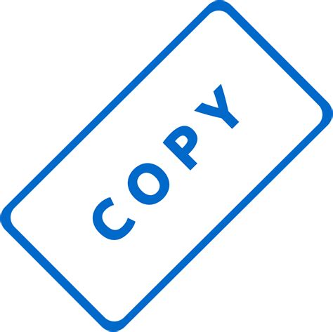 Clipart Copy Business Stamp 1