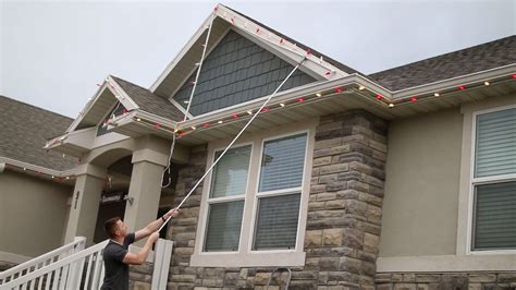 Hence, using a rope ratchet is the best way to ensure you can move the lights up or down as per the requirement of the plant. The Best Way to Put Up Christmas Lights - DIY Nils