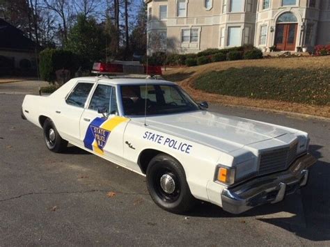 1977 Dodge Royal Monaco New Jersey State Police Car Very Authentic For Sale