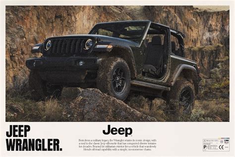 Jeep Wrangler Poster Postertok