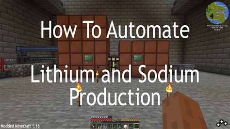 How To Automate Sodium Gas And Lithium Crystal Production Mekanism