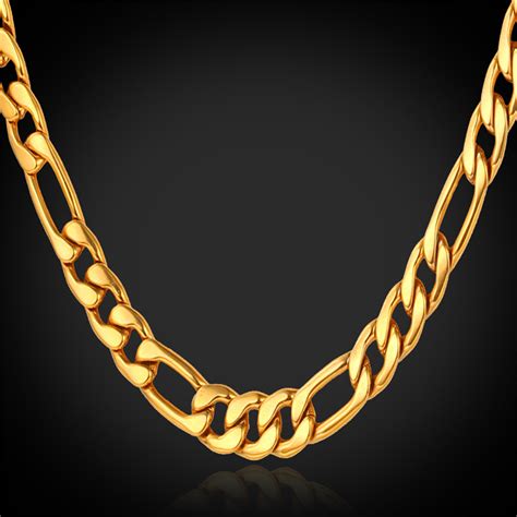 Import quality gold chain supplied by experienced manufacturers at global sources. Aliexpress.com : Buy Figaro Necklace Yellow Gold Plated Chain For Men High Quality African ...