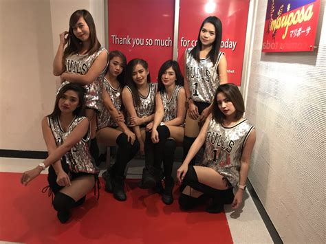 1月来日中のダンサーチーム フィリピンパブ『マリポーサ』