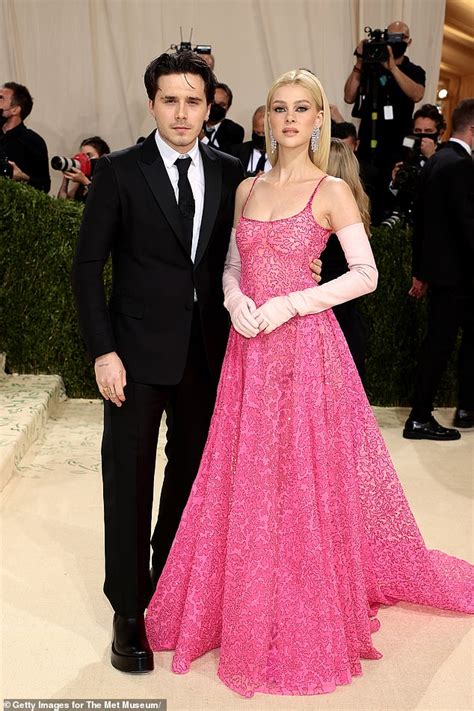 Brooklyn Beckham Matches His Fiancée Nicola Peltz For The Met Gala In