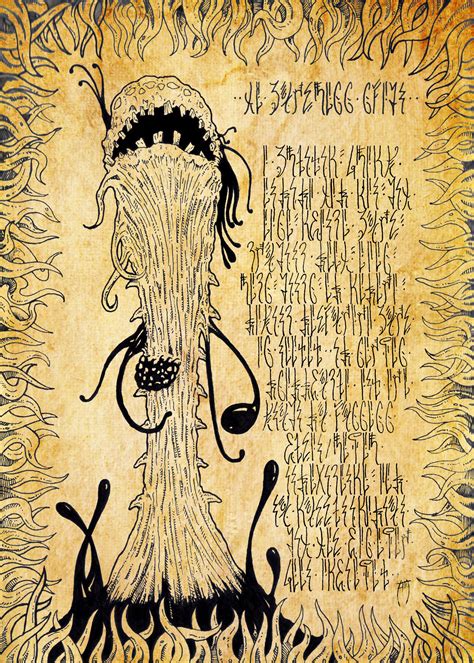 grimoire pages - Google Search | Grimoire, Cthulhu, Lovecraft