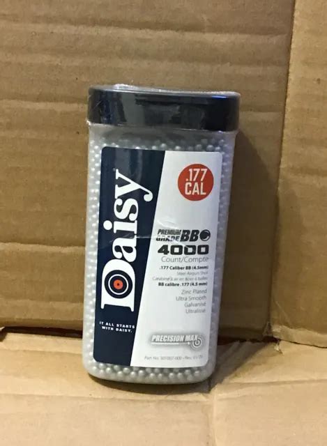 Daisy Precisionmax Steel Bb Caliber Count Bottle