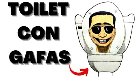 cómo dibujar al😎toilet🚽con lentes gafas de los skibidi toilet how to draw toilet with