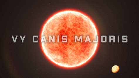 Vy Canis Majoris Features And Facts The Planets