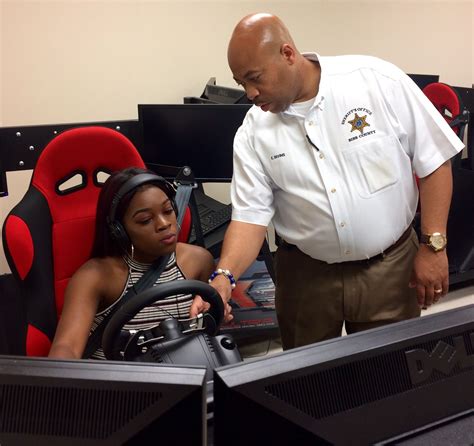 Area Teens Buckled Up In Driving Simulators At The Bibb