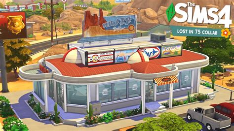 70s Diner Lostin75collab The Sims 4 Save File Oasis Springs