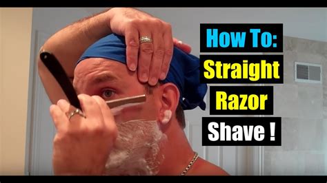 Best How To Shave With A Straight Razor Youtube