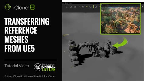 Unreal Live Link Plug In Tutorial Transferring Reference Mesh From