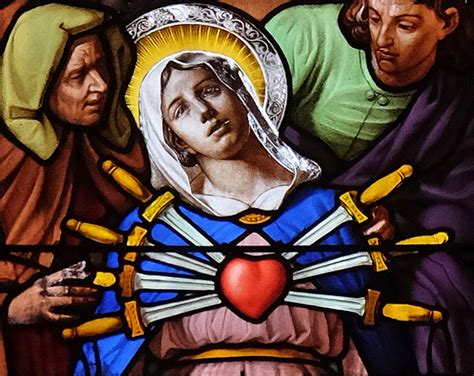The Seven Sorrows Of Mary • Monthly Devotion For September Teaching