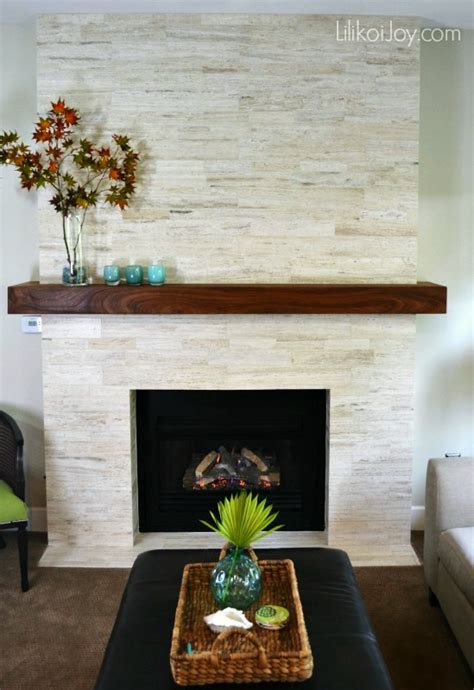 We use floor and decor marble for the fireplace and hearth. 20 Nature-Loving Fireplace Ideas
