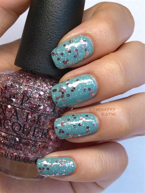 Opi Spotlight On Glitter Nail Polish Collection Review And Swatches