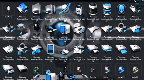 Many users did not like the bright yellow folders which have a strange shape. pack de iconos alienware - YouTube