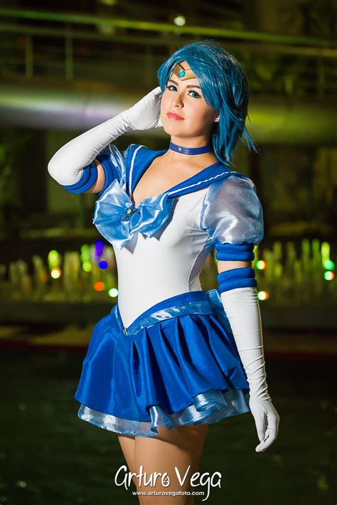 Cosplay De Sailor Mercury Mundo Cosplayer