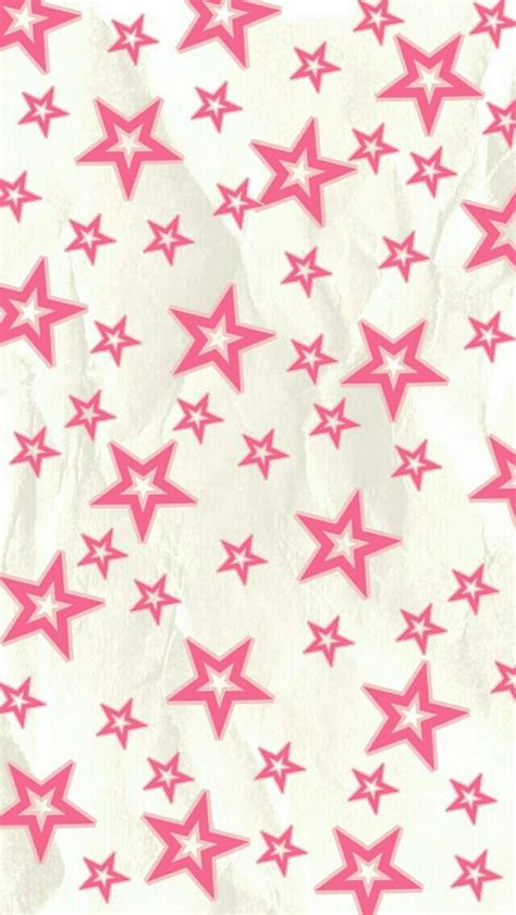 Pink Stars On We Heart It Cellphone Wallpaper Backgrounds Star