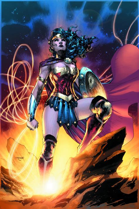 Wonder Woman Goddess Of Truth Dc Comics Art By Jim Lee