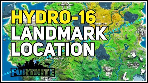 Get back to basics and battle enemies with a streamlined weapon arsenal. Hydro-16 Landmark Fortnite Chapter 2 - YouTube