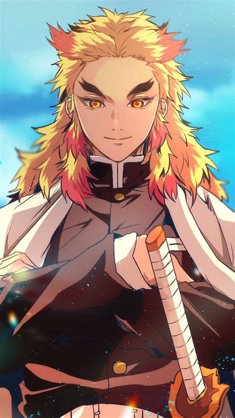 Maybe you would like to learn more about one of these? Kyojuro Rengoku Kimetsu No Yaiba - Anime Wallpaper HD