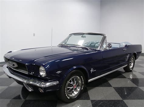 Nightmist Blue Metallic 1966 Ford Mustang For Sale Mcg Marketplace
