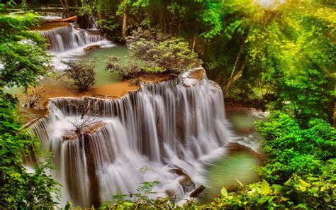 Maybe you would like to learn more about one of these? Beautiful Waterfall Thail Desktop Background 498358 ...