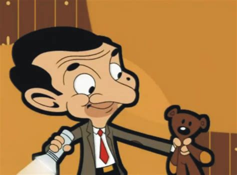 Mr Bean Cartoon Teddy Wallpaper