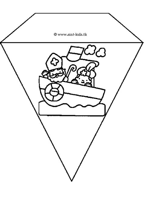 Sinterklaasslinger Sinterklaas Pinterest Knutselen, Sinterklaas