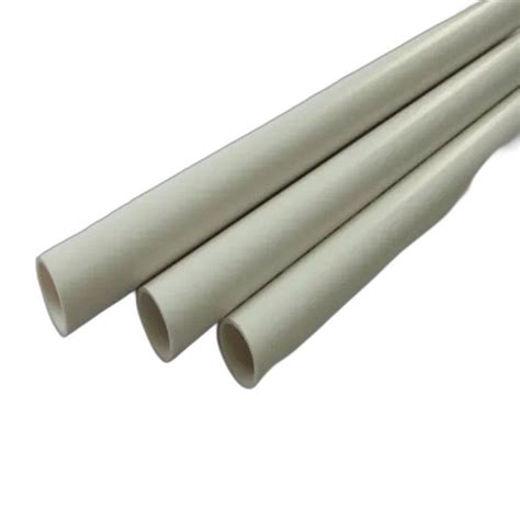 Ppes White Pvc Electrical Conduit Pipe For False Ceiling Size 12 M