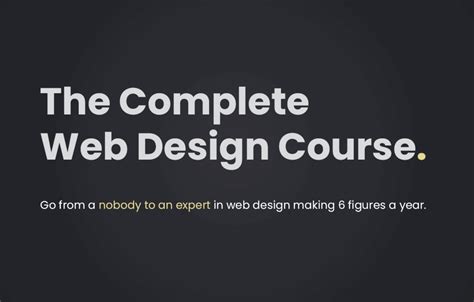 The Complete Web Design Course Review By Lifemathmoney
