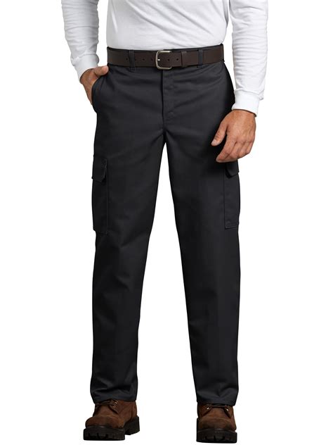 Genuine Dickies Mens Relaxed Fit Flat Front Cargo Pant