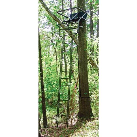 Hunting Solutions Millennium 18 Double Ladder Tree Stand 123284