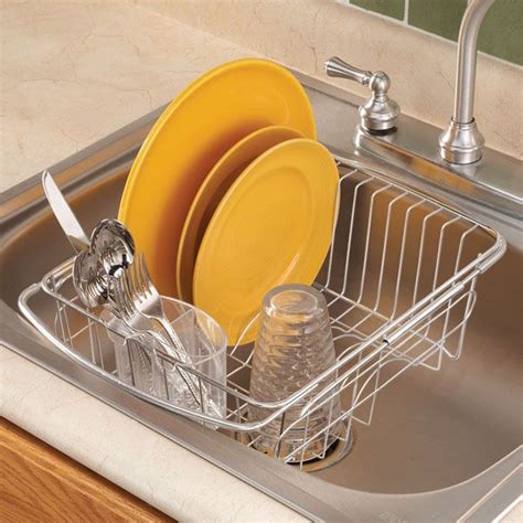 ≤ 45cm/16.9inch the length of the sink. Over The Sink Dish Drainer Rack | Dish drainers, Diy ...