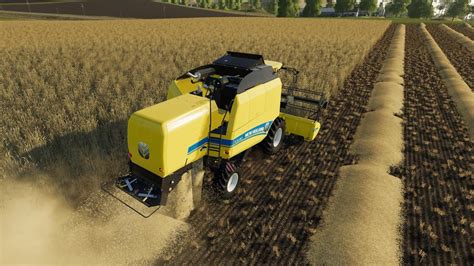New Holland Tc590 Combine V10 Fs19 Landwirtschafts Simulator 19