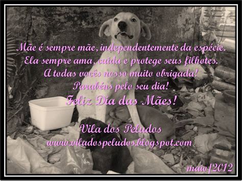 Hoje nossa prosa é direta, é uma singela homenagem as mamães proseiras que acompanham nosso blog. Vila dos Peludos: Feliz dia das mães!