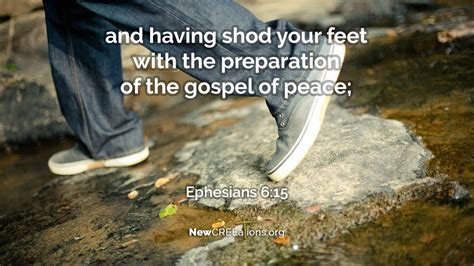 Gospel Shoes Ephesians 615 Newcreeations