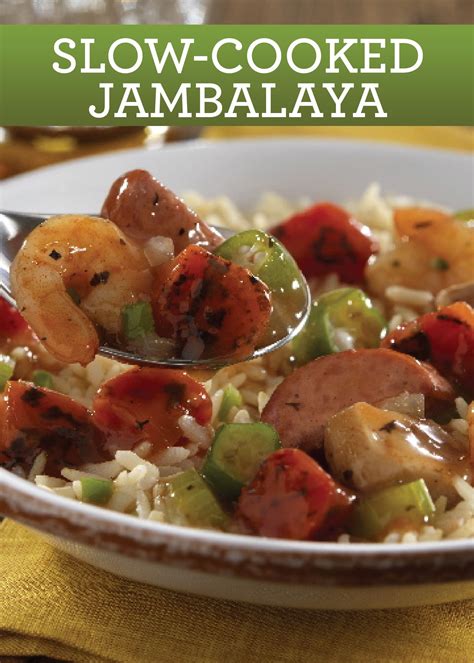 Jump to recipe 162 comments ». Slow-Cooked Jambalaya with Rice | Recipe | Cooking, Slow ...