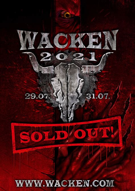 Begründet wird die absage damit. Rock Hard - Wacken Open Air 2021 restlos ausverkauft